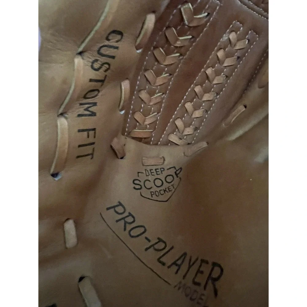 Nesco 8040 Baseball Glove Kids Pro-Player Top Grain Cowhide Deep Scoop Pocket